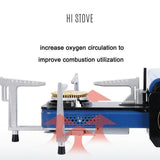 MAXSUN HI STOVE MS-100 Outdoor Camping Gas Stove Folding Burner Foldable Windshield - Extra Image