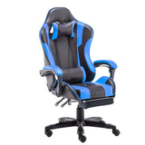 Gaming Chair Office Computer Seating Racing PU Executive Racer Recliner Large Black Red - Extra Image