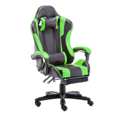Gaming Chair Office Computer Seating Racing PU Executive Racer Recliner Large Black Red - Extra Image