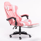 Gaming Chair Office Computer Seating Racing PU Executive Racer Recliner Large Black Red - Extra Image