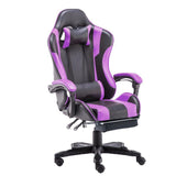 Gaming Chair Office Computer Seating Racing PU Executive Racer Recliner Large Black Red - Extra Image