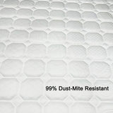 Premium 5 Zone Pocket Spring Foam Mattress Medium Firmness 22cm - King - Side View