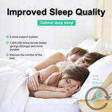 Premium 5 Zone Pocket Spring Foam Mattress Medium Firmness 22cm - King - 45-Degree Angle
