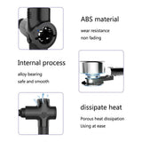 POWERFUL 6 Heads LCD Massage Gun Percussion Vibration Muscle Therapy Deep Tissue Carbon Friber - Extra Image