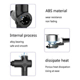 POWERFUL 6 Heads LCD Massage Gun Percussion Vibration Muscle Therapy Deep Tissue Silver - Extra Image