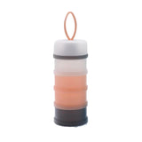 Baby Formula Milk Powder Snack Stackable 4 Layers Dispenser Container Infant Toddler Pink Blue - Extra Image