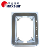 Portable Gas BBQ Stove with PRO Grill Plate Outdoor Barbecue Cooking Burner Kit Butane Camping - 45-Degree Angle