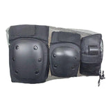 Scooter Protective Gear with Knee Elbow Pads Wrist Guards Helmet for Kids/Teens/Adult Medium - Top-Down View
