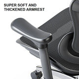SIHOO A3 Doro C300 Ergonomics Executive Office Chair with Footrest Black - Top-Down View