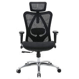 Sihoo M57 Ergonomic Office Chair Computer Chair Desk Chair High Back Chair Breathable3D Armrest and Lumbar Support Black without Foodrest