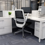SIHOO M76 Ergonomic Office Chair Swivel Desk Chair Height Adjustable Mesh Back Computer Chair with Lumbar Support 90° Flip-up Armrest Grey - Extra Image