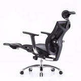 Sihoo Ergonomic Office Chair V1 4D Adjustable High-Back Breathable With Footrest And Lumbar Support Grey - Extra Image