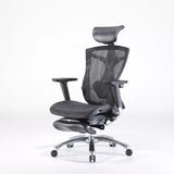 Sihoo Ergonomic Office Chair V1 4D Adjustable High-Back Breathable With Footrest And Lumbar Support Black - Extra Image