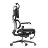 SIHOO X5 Pro Gaming Chair Black Frame with Dark Grey Mesh - Top-Down View