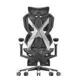 SIHOO X5 Pro Gaming Chair Black Frame with Dark Grey Mesh - 45-Degree Angle
