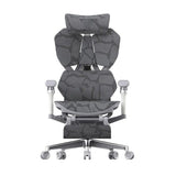 SIHOO X5 Pro Gaming Chair Grey Frame with Grey Mesh - Side View