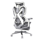 SIHOO X5 Pro Gaming Chair Grey Frame with Grey Mesh - Top-Down View
