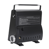 AMZ 1700W 2-in-1 Portable Outdoor Camping Butane Gas Heater Stove Steel Iron Aluminium Metal Manual Application for Travel - Side View