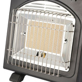 AMZ 1700W 2-in-1 Portable Outdoor Camping Butane Gas Heater Stove Steel Iron Aluminium Metal Manual Application for Travel - Rear View