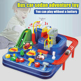 City Rescue Engineering Vehicles Playsets Car Adventure Toys Educational Toys (3 Cars) - Front View