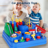 City Rescue Engineering Vehicles Playsets Car Adventure Toys Educational Toys (3 Cars) - Top-Down View