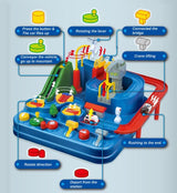 City Rescue Engineering Vehicles Playsets Car Adventure Toys Educational Toys (3 Cars) - 45-Degree Angle