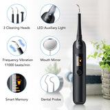 Electric Ultrasonic Dental Tartar Plaque Calculus Tooth Remover Set Kits Cleaner with LED Screen - Extra Image
