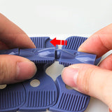 Changeable Track In The Dark Track with LED Light-Up Race Car Flexible Track Toy 92 - Front View