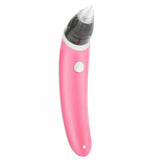 Baby Nasal Aspirator Electric Safe Hygienic Nose Cleaner Snot Sucker For baby (Red) - Low Angle