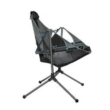 Camping Chair Foldable Swing Luxury Recliner Relaxation Swinging Comfort Lean Back Outdoor Folding Chair Outdoor Freestyle Portable Folding Rocking