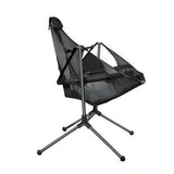 Camping Chair Foldable Swing Luxury Recliner Relaxation Swinging Comfort Lean Back Outdoor Folding Chair Outdoor Freestyle Portable Folding Rocking