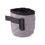 Zippy Paws Treat bag Black - Side View
