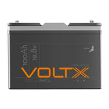 VoltX 12V Lithium Battery 100Ah - Side View