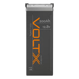 VoltX 12V Lithium Battery 200Ah Slim Plus - Front View