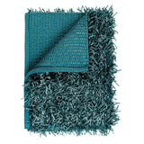 Luxury High Pile Soft Non Slip Bathmat 50 x 80cm (Petrol) - Front View