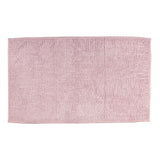 Microfiber Shower & Bathroom Bath Mat Non Slip Soft Pile Design (Pink)