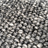 Wool Pebble Charcoal Lifestyle Rug 130x 180 cm - Side View