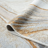 Avani Marble Rug - Sand - 160x230 cm - Close-Up Angle