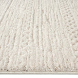 Addie Soft Pile Rug - Ivory - 160x230 - Front View