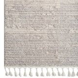 Addie Soft Pile Rug - Light Grey - 160x230 - Front View