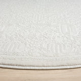 Grande Jacquard Rug - Ivory - 160x230 - Side View