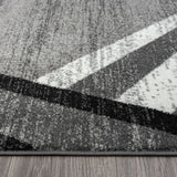 Adore Geometric Textural Rug - Grey - 200x200 - Extra Image