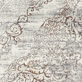 Luxe Vintage Textured Rug - Cream - 200x200 - Front View