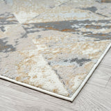 Avani Marble Rug - Slate - 200x290 - Front View