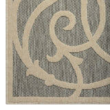 Alpha Outdoor Rug - Grey - 200x290 - Top-Down View