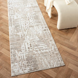 Grande Jacquard Rug - Taupe - 200x290 - Extra Image
