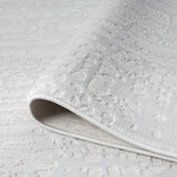 Grande Jacquard Rug - Pearl - 200x290 - Close-Up Angle