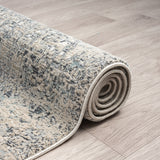 Aubre Contemporary Area Rug - Sand - 240x320 - Rear View