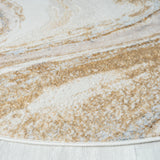 Avani Marble Rug - Sand - 240x330 - Rear View