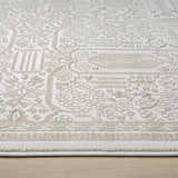 Grande Jacquard Rug - Sand - 300x400 - Close-Up Angle